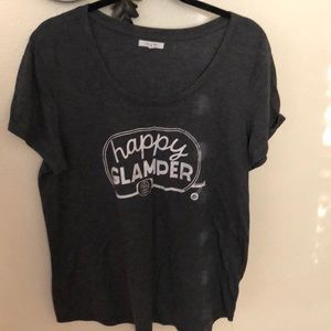 🎒Happy Glamper tee shirt